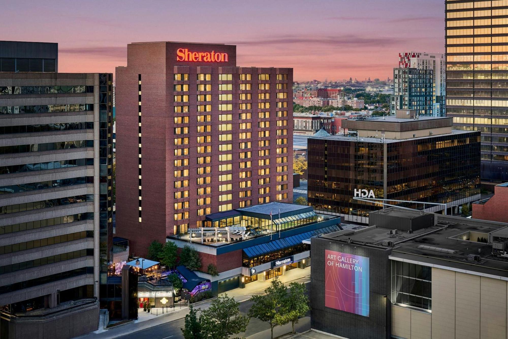 Sheraton Hamilton Hotel Exterior photo